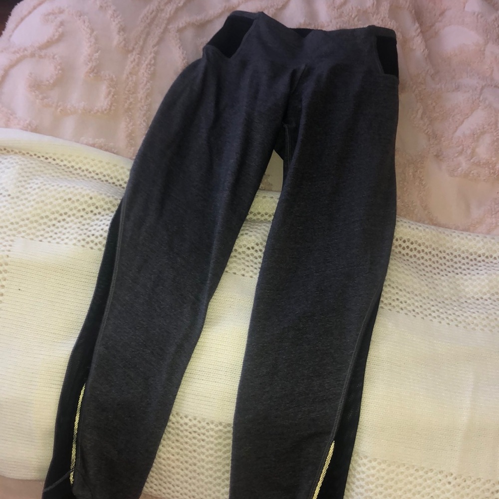 Grey Lululemon leggings size 2